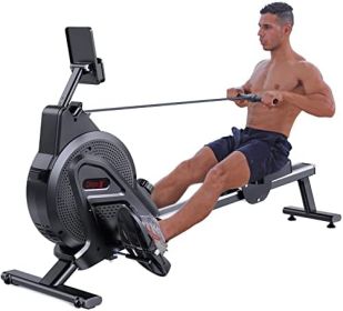 Rowing Machine Professional Competition Steel Rower with Aluminum Slide Rail