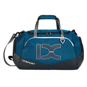 Gym Bag Dry And Wet Separation (Color: Blue)