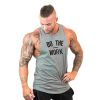 Muscle Guys Gym Tank Top Cotton Sleeveless Shirt