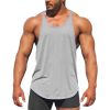 Muscle Guys Gym Tank Top Cotton Sleeveless Shirt