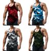 Camouflage Summer Fitness Tank Top