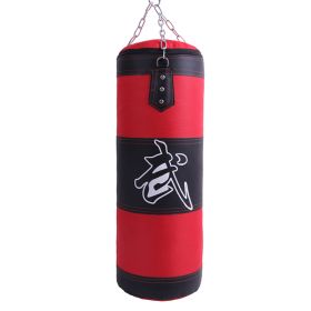 Home Boxing Punching Bag (Color: Red, size: 80cm)