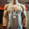 I-shaped Workout Clothes Muscle Training Sleeveless T-shirt