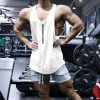 Muscle Training Brother Breathable Sleeveless Cuff Shirt