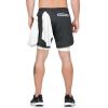 Running Shorts Men 2 In 1 Double-deck Quick Dry GYM Sport Shorts