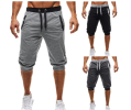 Fitness Cropped Joggers Sports Pants Men's Joggers