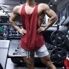 Muscle Training Brother Breathable Sleeveless Cuff Shirt