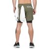 Running Shorts Men 2 In 1 Double-deck Quick Dry GYM Sport Shorts