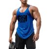 GYM WARRIORS Stringer Tank Top Y Back Shirt