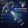 TWS Bluetooth Earphones With Microphones Sport Ear Hook LED Display