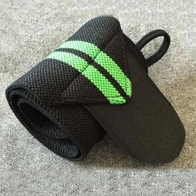 CrossFit Wrist Strap Fitness and Training Wrist Support (Color: Green)