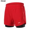 ARSUXEO Men's Running Shorts Double Layer Sports Shorts