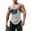 GYM WARRIORS Stringer Tank Top Y Back Shirt