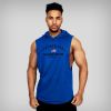 Aesthetic Academy Hoodie Sleeveless Sweatshirts for Men