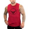 Gym Warriors Rise and Grind Sleeveless Muscle Shirt