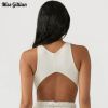 Fitness Tank Top Women Backless Sports Crop Top