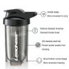 16oz Portable Sport Shaker Bottle