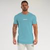 Men's T-shirts Cotton Round Neck Muscle Bulging