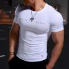 Men's Casual Comfortable Tight-Fitting Man T-Shirt