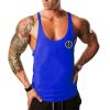 Muscle Fitness Guys Gym Clothing Mens Bodybuilding Tank Top