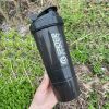 3 Layer 18oz Shaker Bottle Protein Mixing Shake Cup