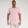 Men's T-shirts Cotton Round Neck Muscle Bulging