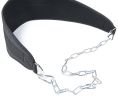 Weight Lifting Dip Belt With Chain Heavy Duty Core Support