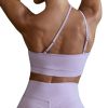 Sexy Diagonal Shoulder Strap Fitness Yoga Bra