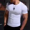 Men's Casual Comfortable Tight-Fitting Man T-Shirt