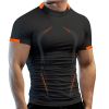 Sport T Shirt Men Quick Dry Workout Tees Fitness Top