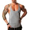 Muscle Fitness Guys Gym Clothing Mens Bodybuilding Tank Top