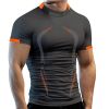 Sport T Shirt Men Quick Dry Workout Tees Fitness Top