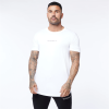 Men's T-shirts Cotton Round Neck Muscle Bulging