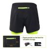 ARSUXEO Men's Running Shorts Double Layer Sports Shorts