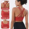 Nylon Bra Sexy Woman Breathable Sports Bra