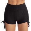 Drawstring Shorts Textured Butt Lift Gym Workout Shorts