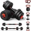 Adjustable Dumbbell Set, 44LB /66LB/ 88LB Free Weights Dumbbells Set